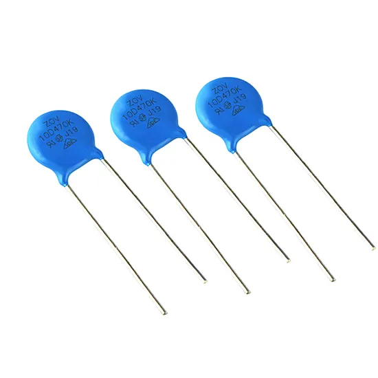 Metal Oxide Zov Varistor 10mm Myg Material Model Varistor 10d470K for Sale