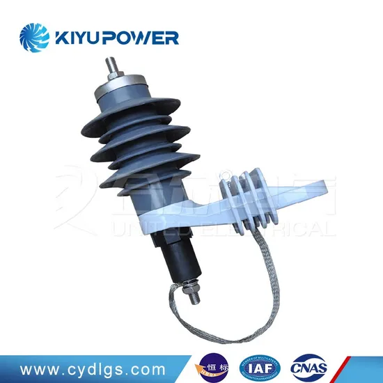 Distribution Line 9kv Lightning Arrester Gapless Polymer Surge Arrester 