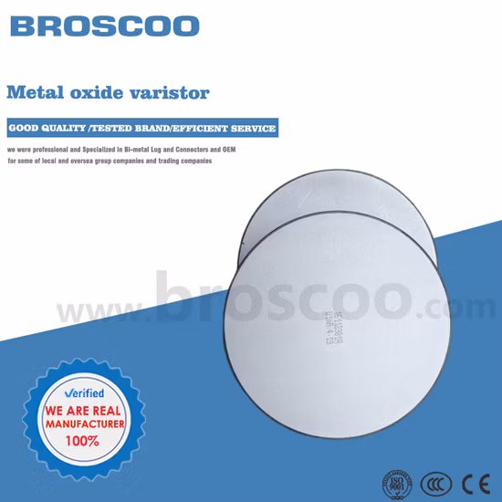 D32mm Metal Oxide Varistor for Surge Arrester