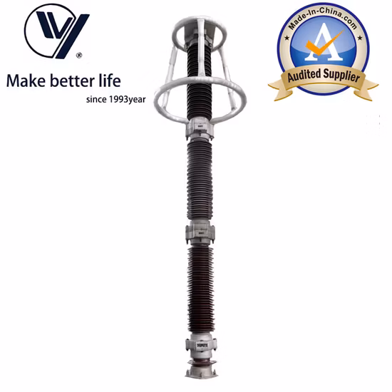 550kv AC System Ceramic Porcelain Gapless Metal